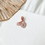 Load image into Gallery viewer, Heart Locket Charm (18K Rose Gold Plated)
