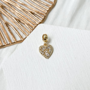 Dazzling Heart (18K Gold Plated)