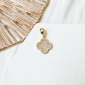 Lucky Clover Charm (18K Gold Plated)