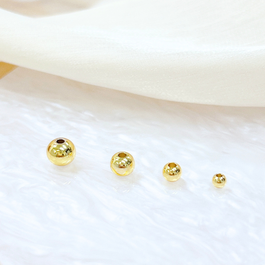 (18K Gold Plated) Spacer Ball
