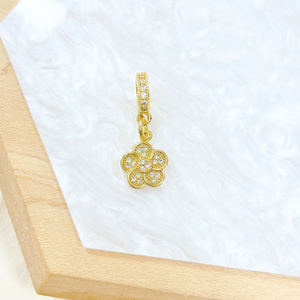 (18K Gold Plated) Blossom Charm