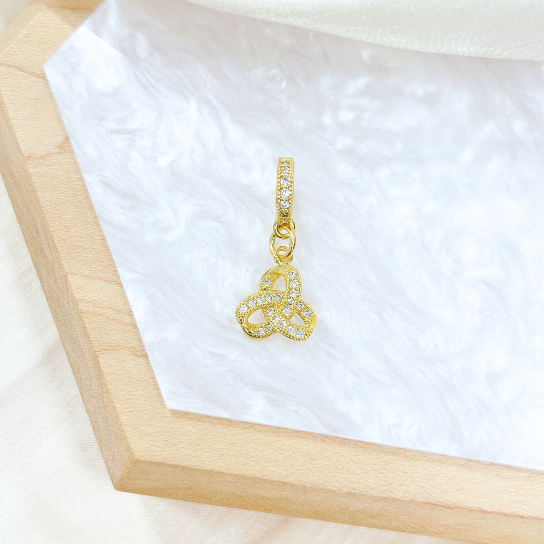 (18K Gold Plated) Infinity Charm