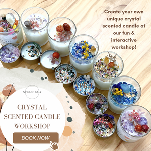 [July] Crystal Scented Candle Workshop