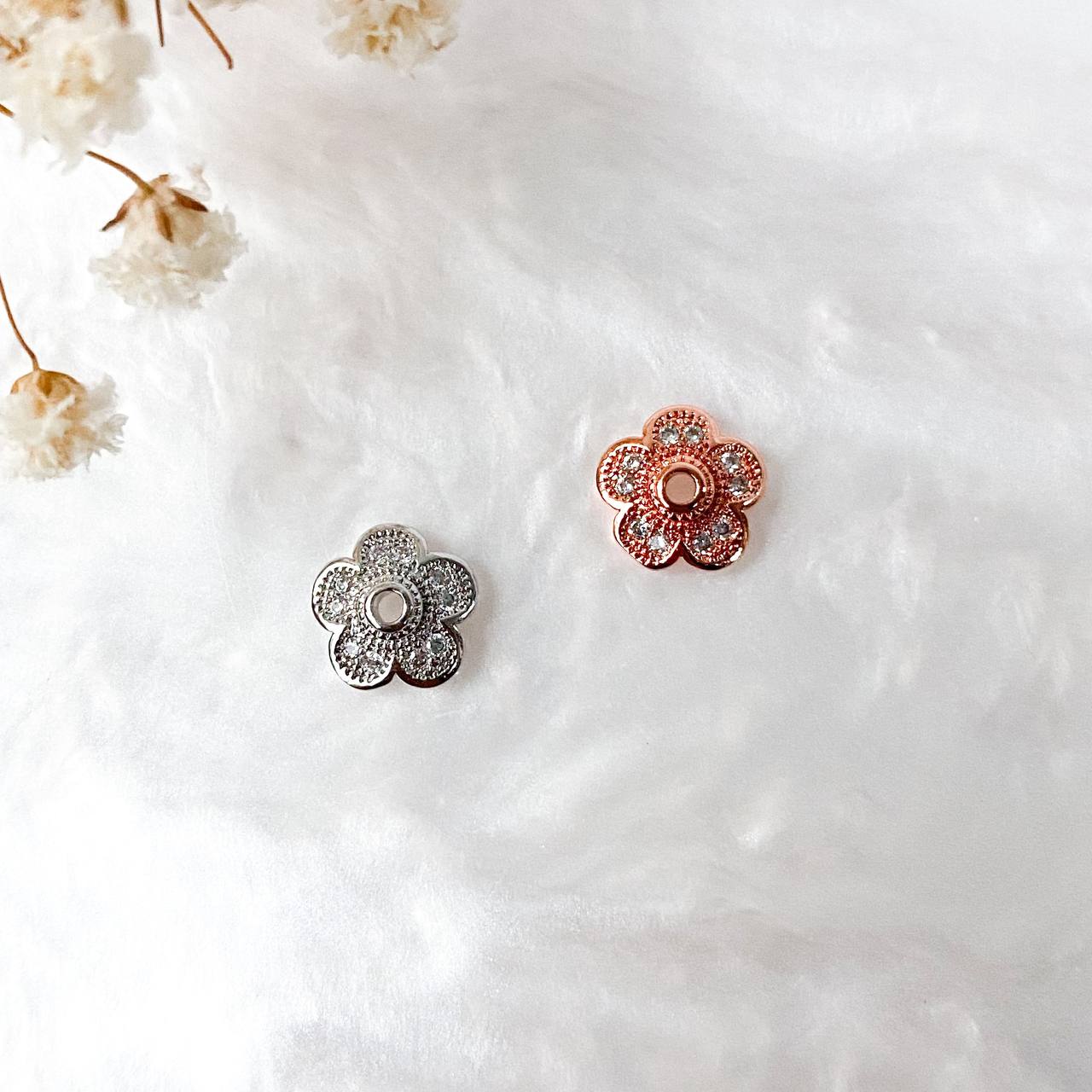 Blossom Bead Cap (in packs of 10pcs)