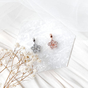 Bejeweled Blossom Charm