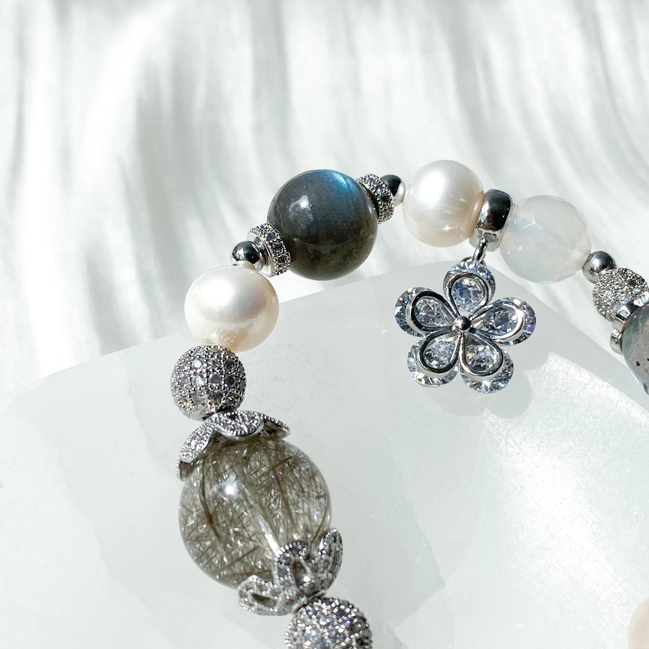 Bejeweled Blossom Charm