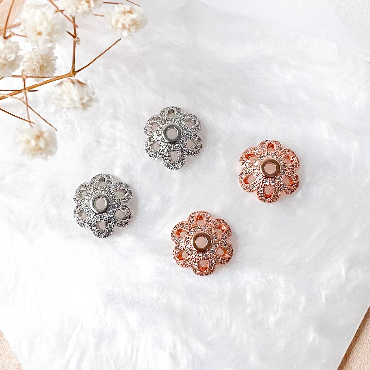 Flower Bead Cap