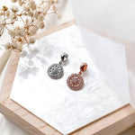 Load image into Gallery viewer, Wheel of Fortune Charm(18K Silver Plated)

