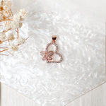 Load image into Gallery viewer, Butterfly Love Charm (18K Rose Gold Plated)

