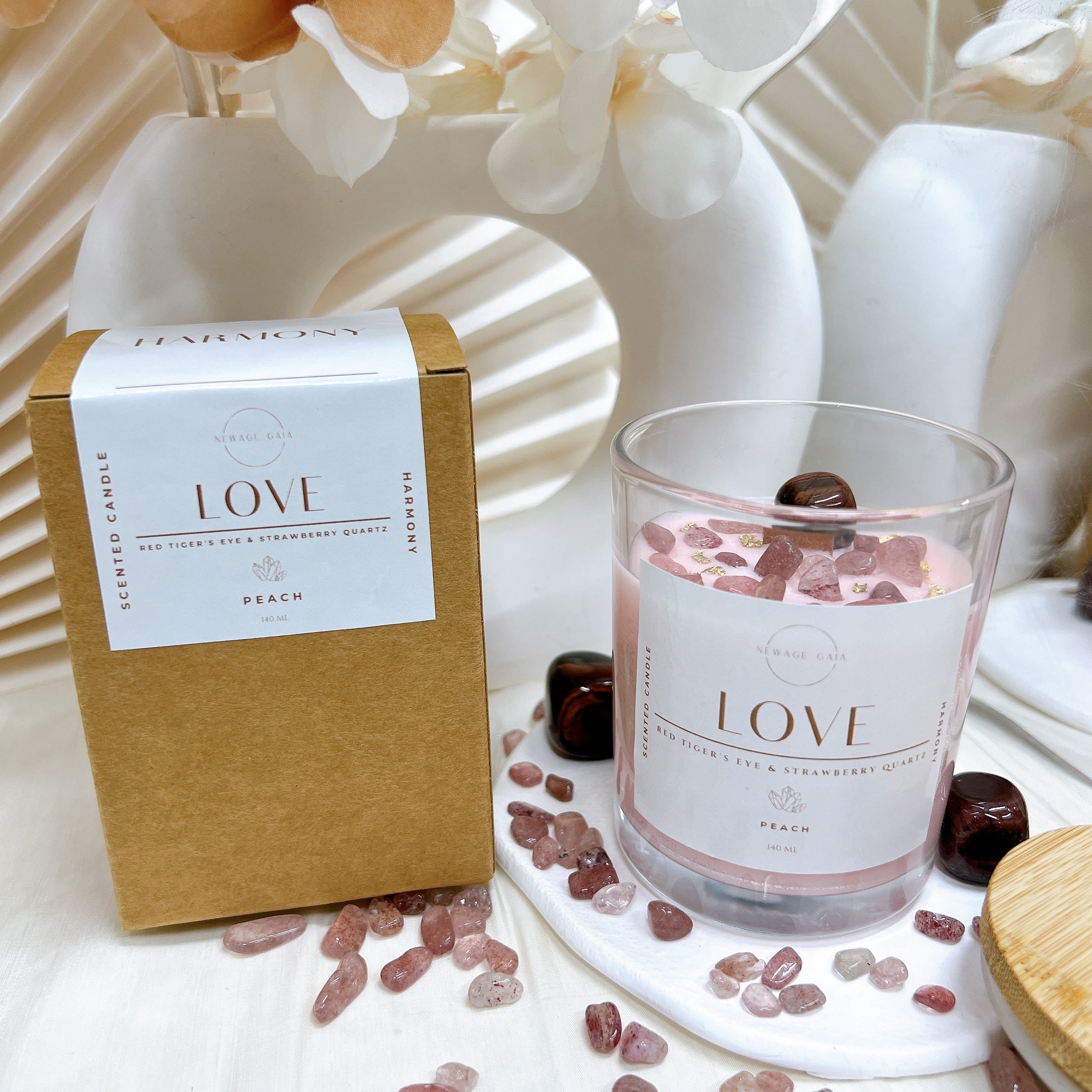Crystal Candle - Love