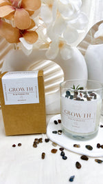 Load image into Gallery viewer, Crystal Candle - Growth
