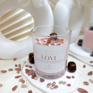 Crystal Candle - Love