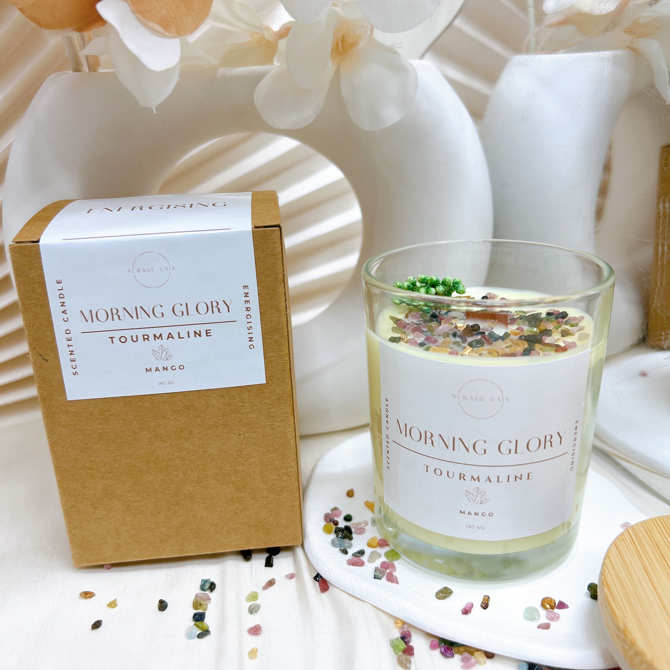 Crystal Candle - Morning Glory