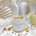 Load image into Gallery viewer, Crystal Candle - Good Vibes
