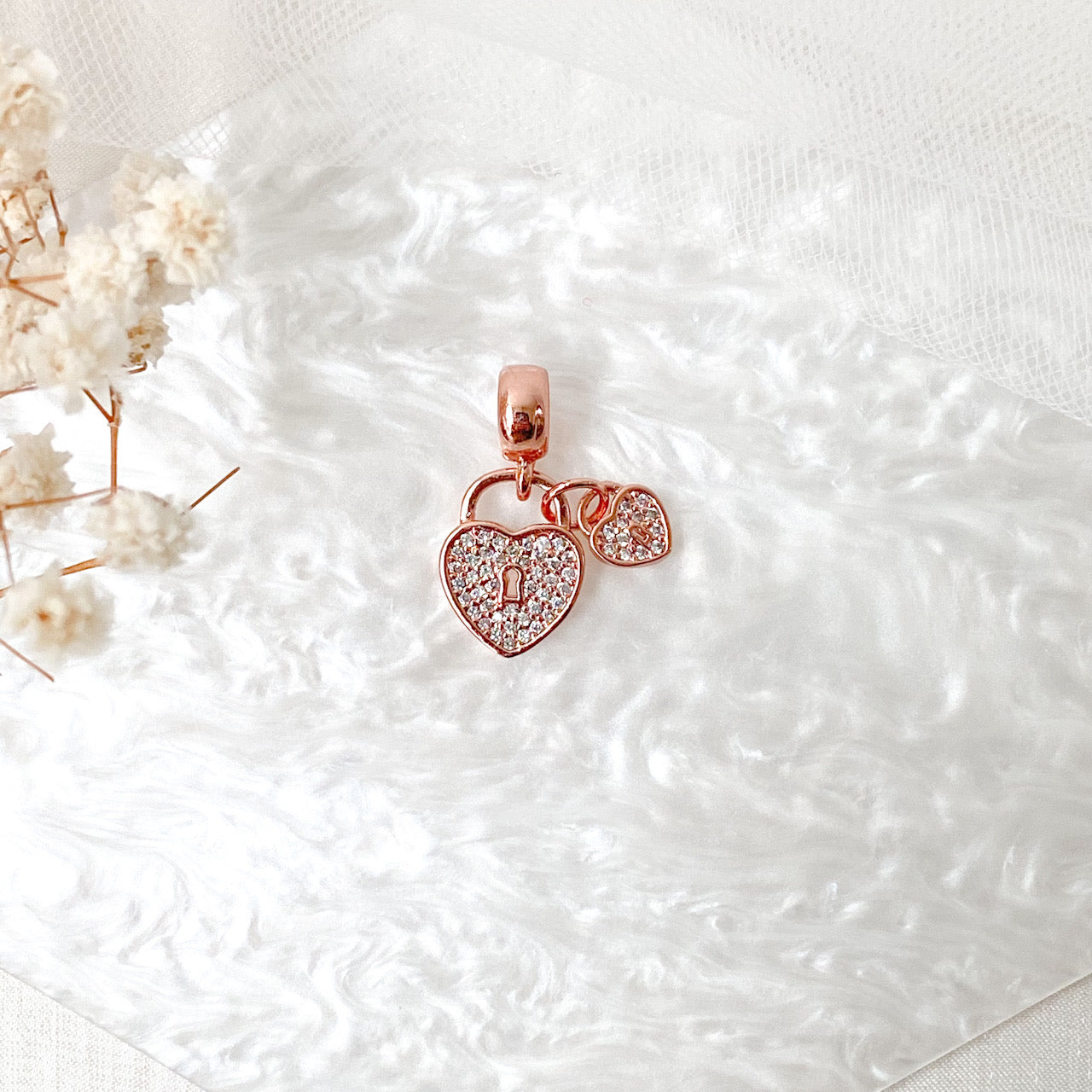 Heart Locket Charm