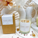 Load image into Gallery viewer, Crystal Candle - Good Vibes
