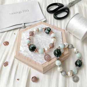 DIY Ombre Green Bracelet Kit