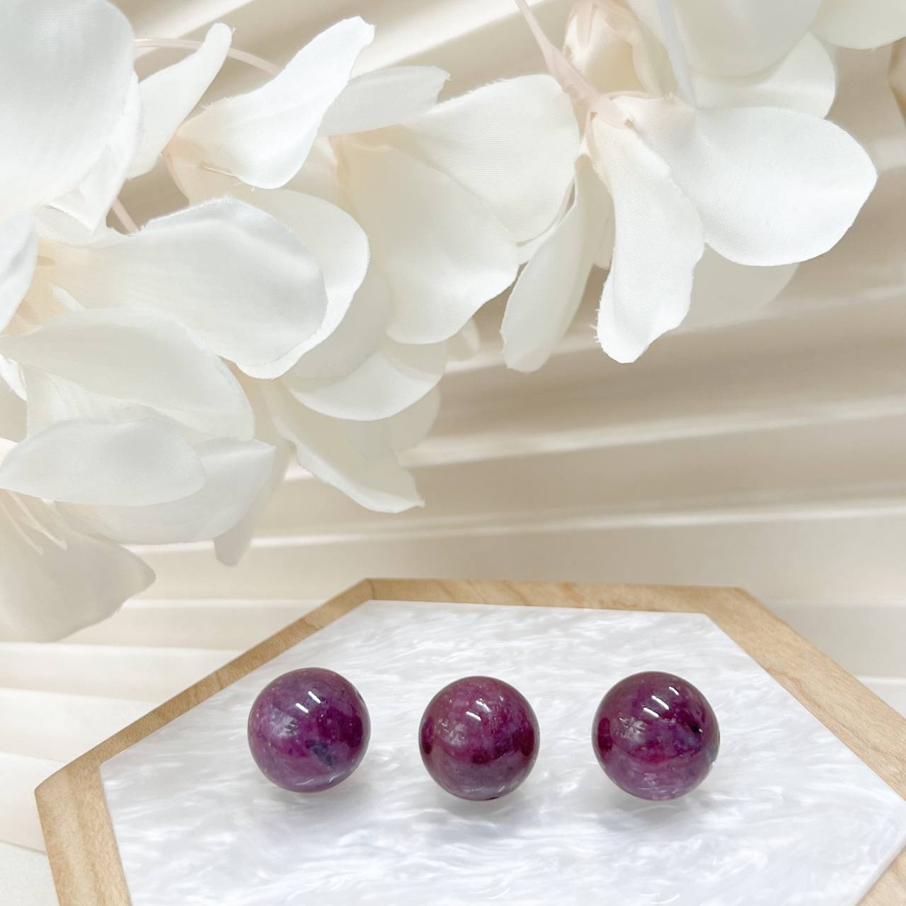 [Premium] Ruby Bead 15mm