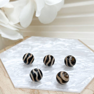 [Premium] Fortune Wave Dzi Bead 10mm