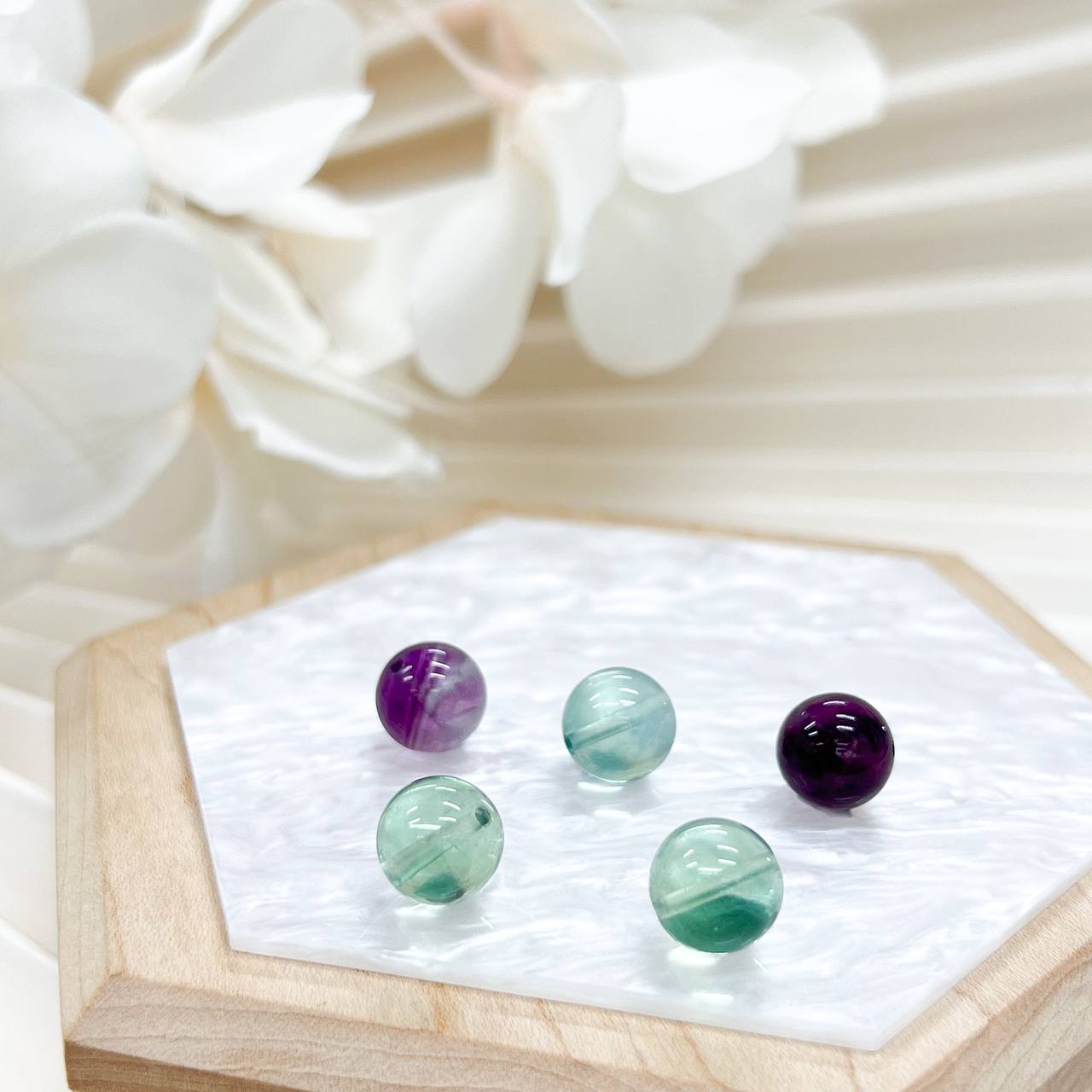 [Premium] Fluorite Bead 10mm