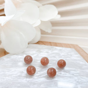 [Premium] Peach Moonstone Bead 8mm
