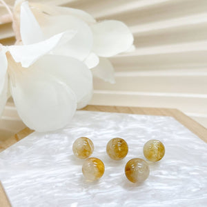 [Premium] Citrine Wealth Pot Bead 8mm