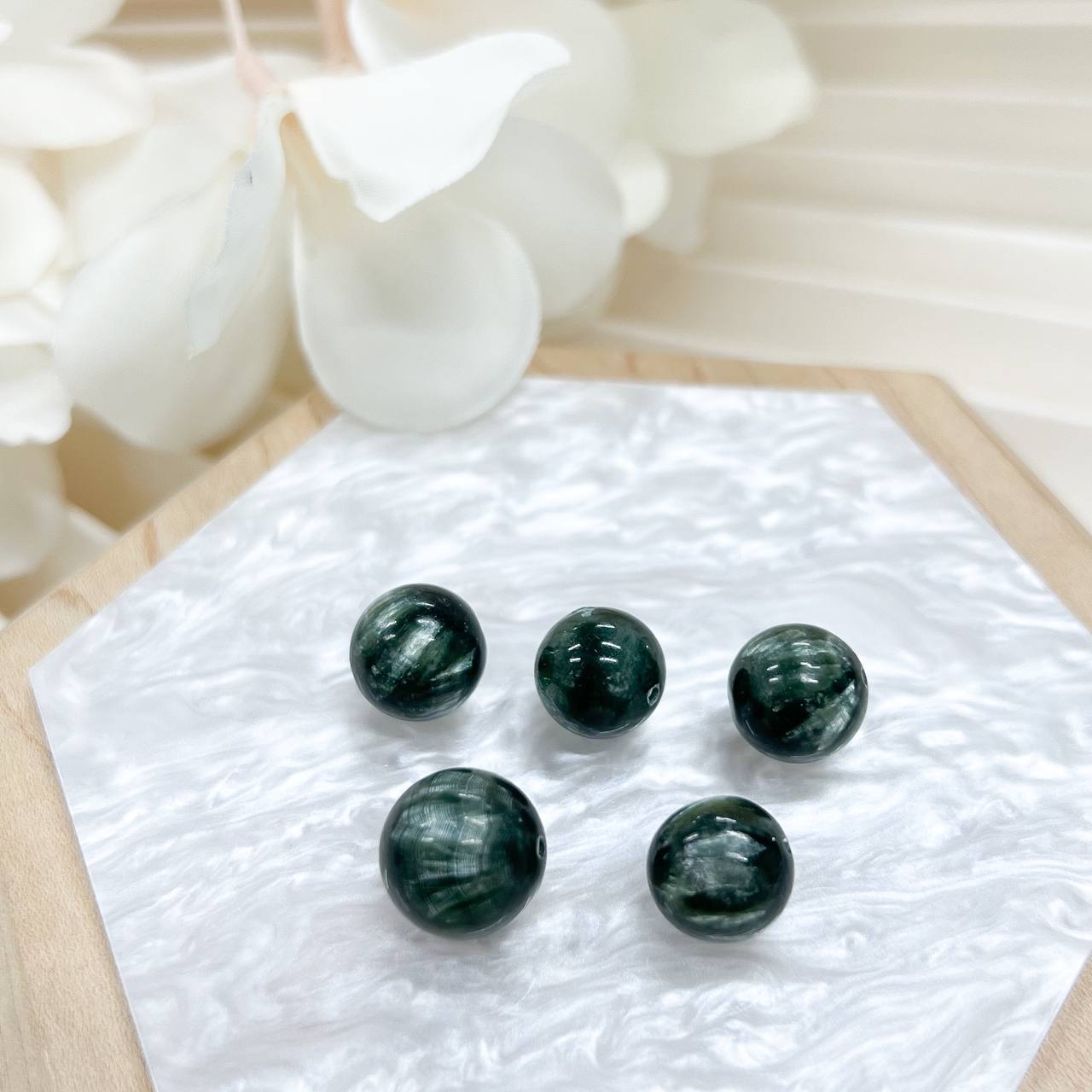 [Premium] Seraphinite Bead 12.5mm
