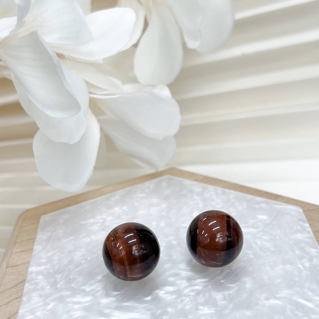 [Premium] Red Tiger's Eye Bead 16mm